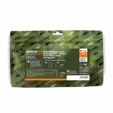 CONVAR™ Feldküche Basics Uovo intero in polvere (da allevamento senza gabbie) (270g) 